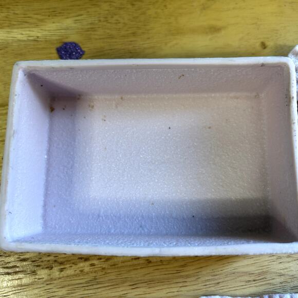 Vintage Ardalt Japan Lenwile China Cigarette box + 2 ashtrays pink ladies 6008E - Picture 5 of 11